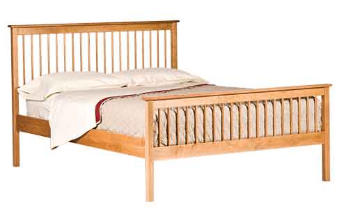 Shaker Spindle Bed