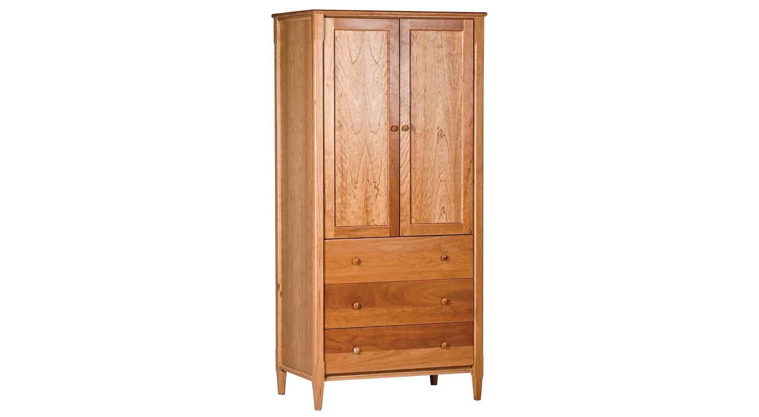 Circle Furniture  Shaker Armoire  Bedroom Furniture Acton  Circle Furniture