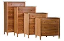 Shaker 5 Drawer Chest in Natural Cherry