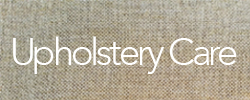 upholstery care