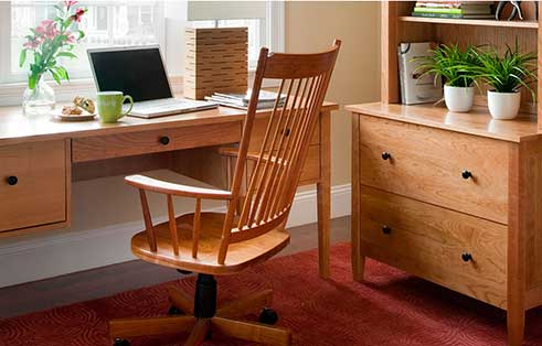 Circle Furniture Preston Desk Home Office Desks Boston