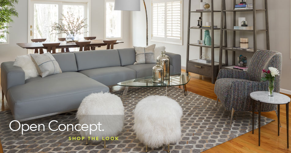 Circle Furniture Modern Curated Contemporary Boston Ryker Sectional