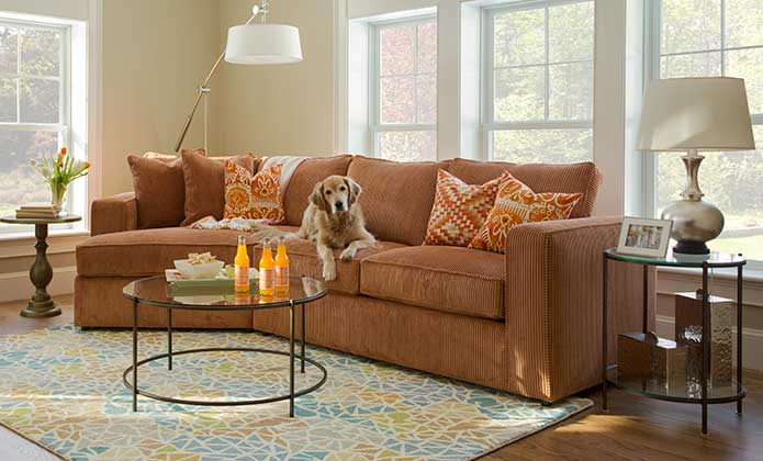 Rust Colored Leather Sectional Sofa Decorating Interior Of Your Rust Sofa Colored Cover Modern Sofas Thesofa
