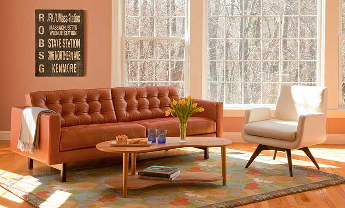 Contemporary Modern Living Room Furniture Boston